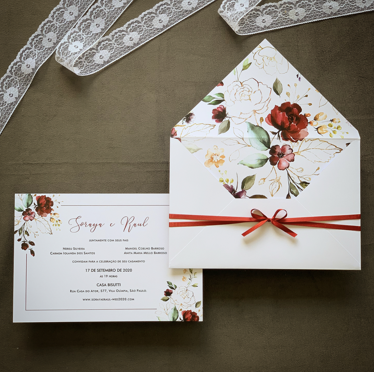 Featured image of post Modelos De Convites Para Casamento Simples Convite de casamento floral e aquarela